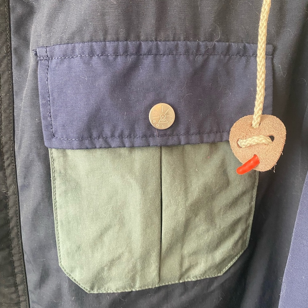 Poler Draft Jacket , Navy Blue, Water-resistant , Camping, Outdoors, Streetwear - Picture 15 of 16